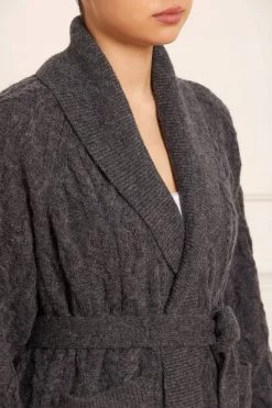 Needle & Thread Holding LTD Twisted Cable Maxi Cardigan