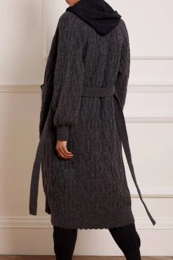 Needle & Thread Holding LTD Twisted Cable Maxi Cardigan