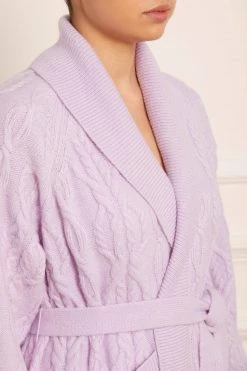 Needle & Thread Holding LTD Twisted Cable Maxi Cardigan All - Womenswear