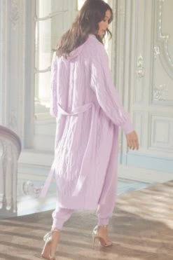 Needle & Thread Holding LTD Twisted Cable Maxi Cardigan All - Womenswear