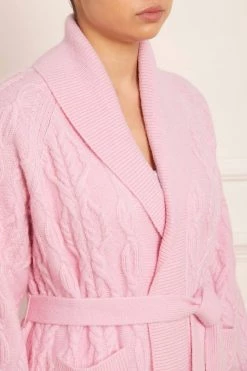 Needle & Thread Holding LTD Twisted Cable Maxi Cardigan