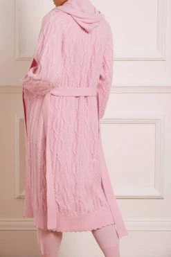 Needle & Thread Holding LTD Twisted Cable Maxi Cardigan