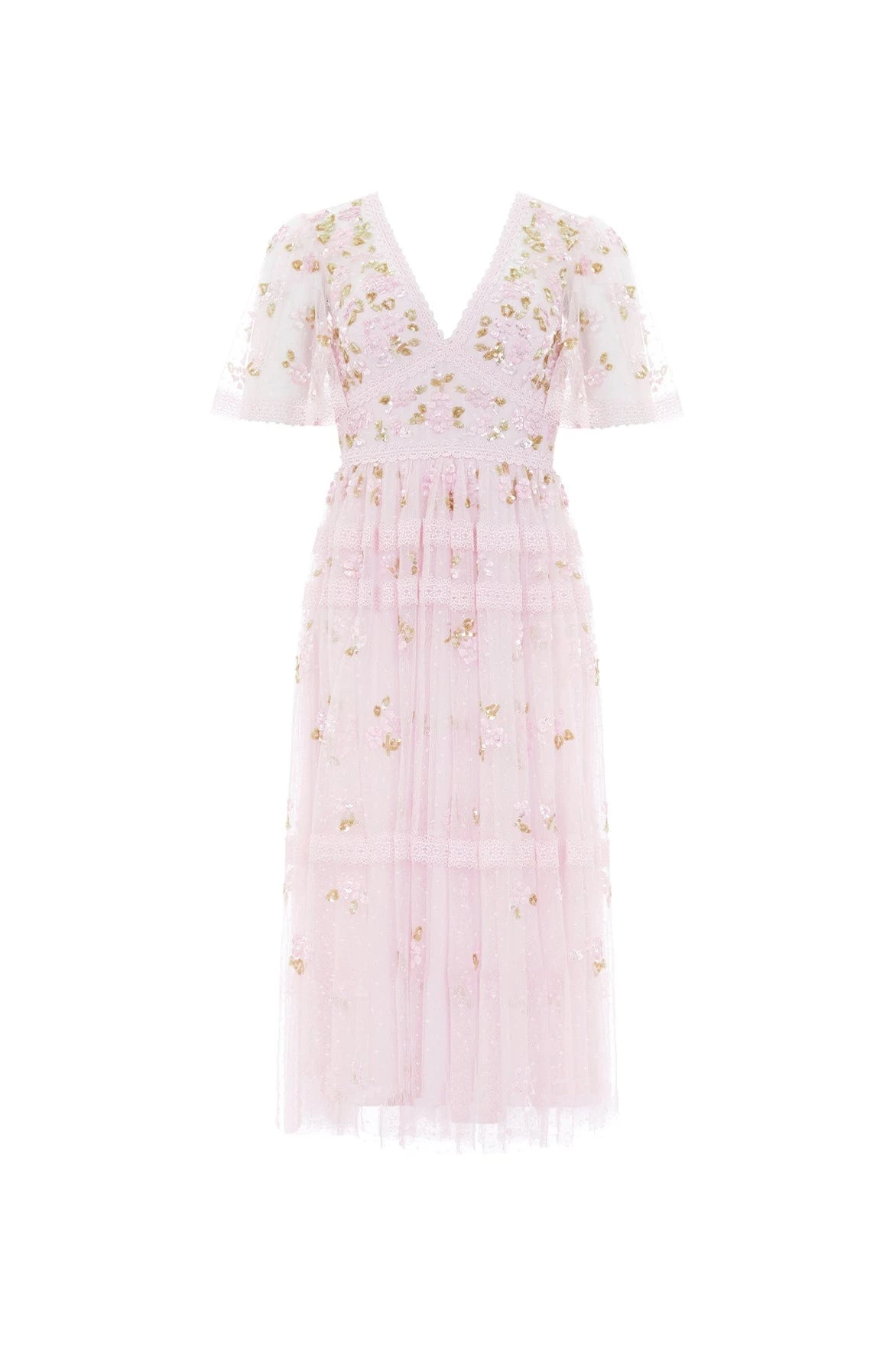 Needle & Thread Holding LTD Shimmer Primrose Midaxi Dress All - Womenswear 2 Needle & Thread Holding LTD Shimmer Primrose Midaxi Dress All - Womenswear