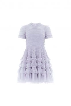Needle & Thread Holding LTD New Arrivals Valentine Ruffle Micro Mini Dress