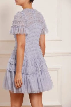 Needle & Thread Holding LTD New Arrivals Valentine Ruffle Micro Mini Dress