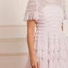 Needle & Thread Holding LTD New Arrivals Valentine Ruffle Micro Mini Dress