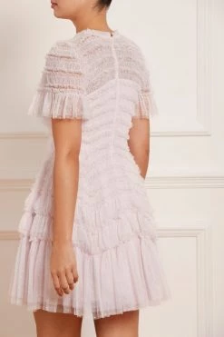 Needle & Thread Holding LTD New Arrivals Valentine Ruffle Micro Mini Dress