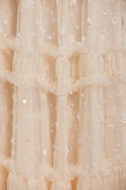 Needle & Thread Holding LTD Violet Shimmer Ankle Gown