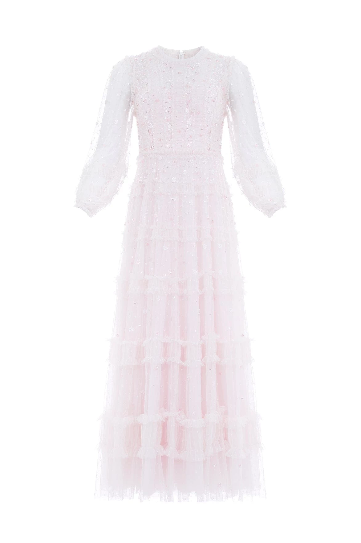 Needle & Thread Holding LTD Violet Shimmer Ankle Gown New Arrivals 2 Needle & Thread Holding LTD Violet Shimmer Ankle Gown New Arrivals