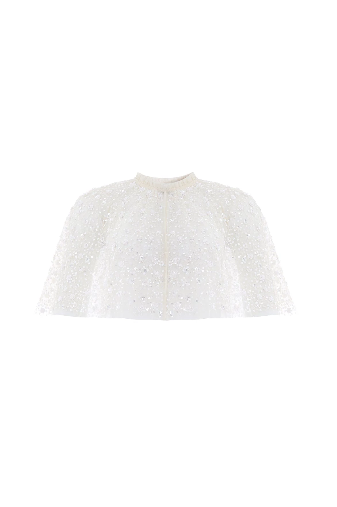 Needle & Thread Holding LTD Violet Shimmer Short Cape 2 Needle & Thread Holding LTD Violet Shimmer Short Cape