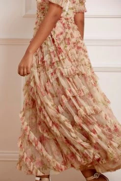 Needle & Thread Holding LTD Waltzing Blooms Grace Ankle Gown All - Womenswear