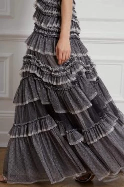 Needle & Thread Holding LTD All - Womenswear Wild Rose Ruffle Gown