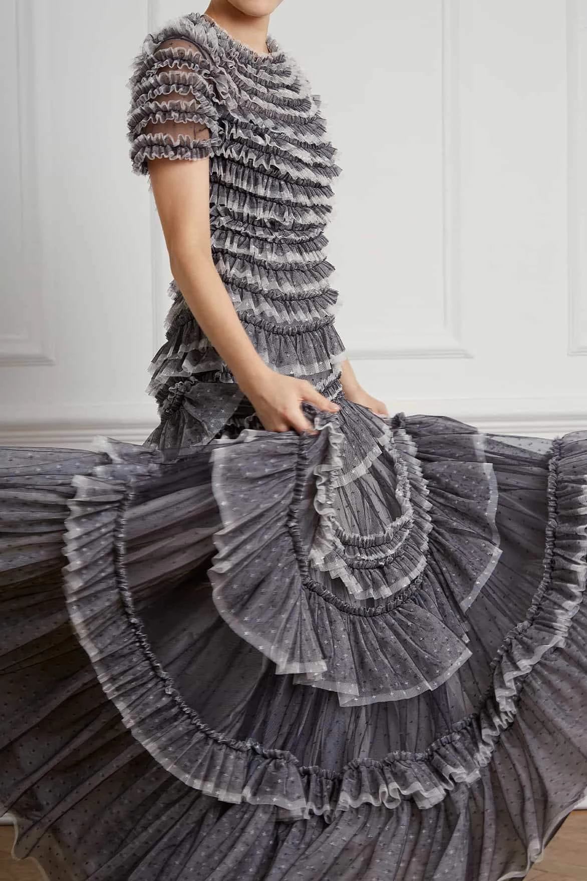 Needle & Thread Holding LTD All - Womenswear Wild Rose Ruffle Gown