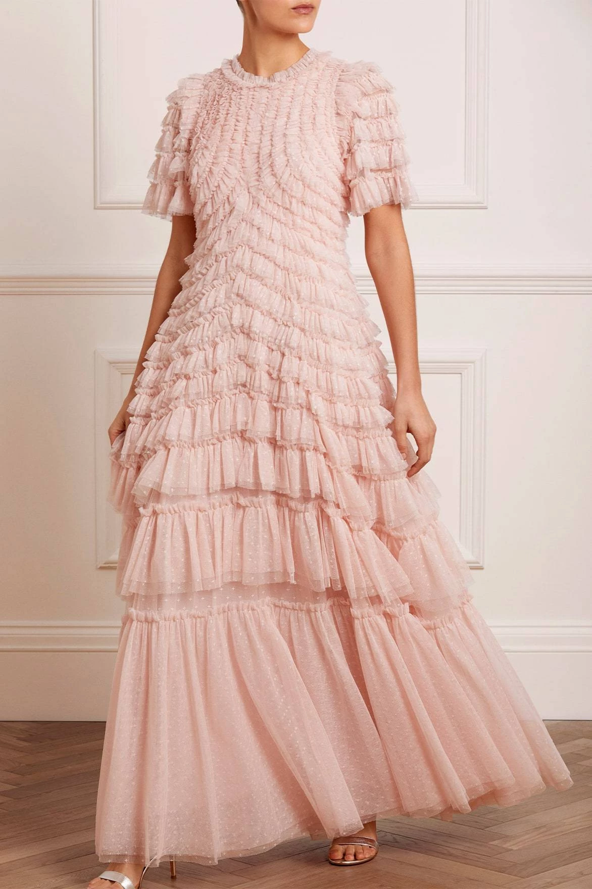 Needle & Thread Holding LTD Willow Ruffle Gown All - Womenswear 3 Needle & Thread Holding LTD Willow Ruffle Gown All - Womenswear