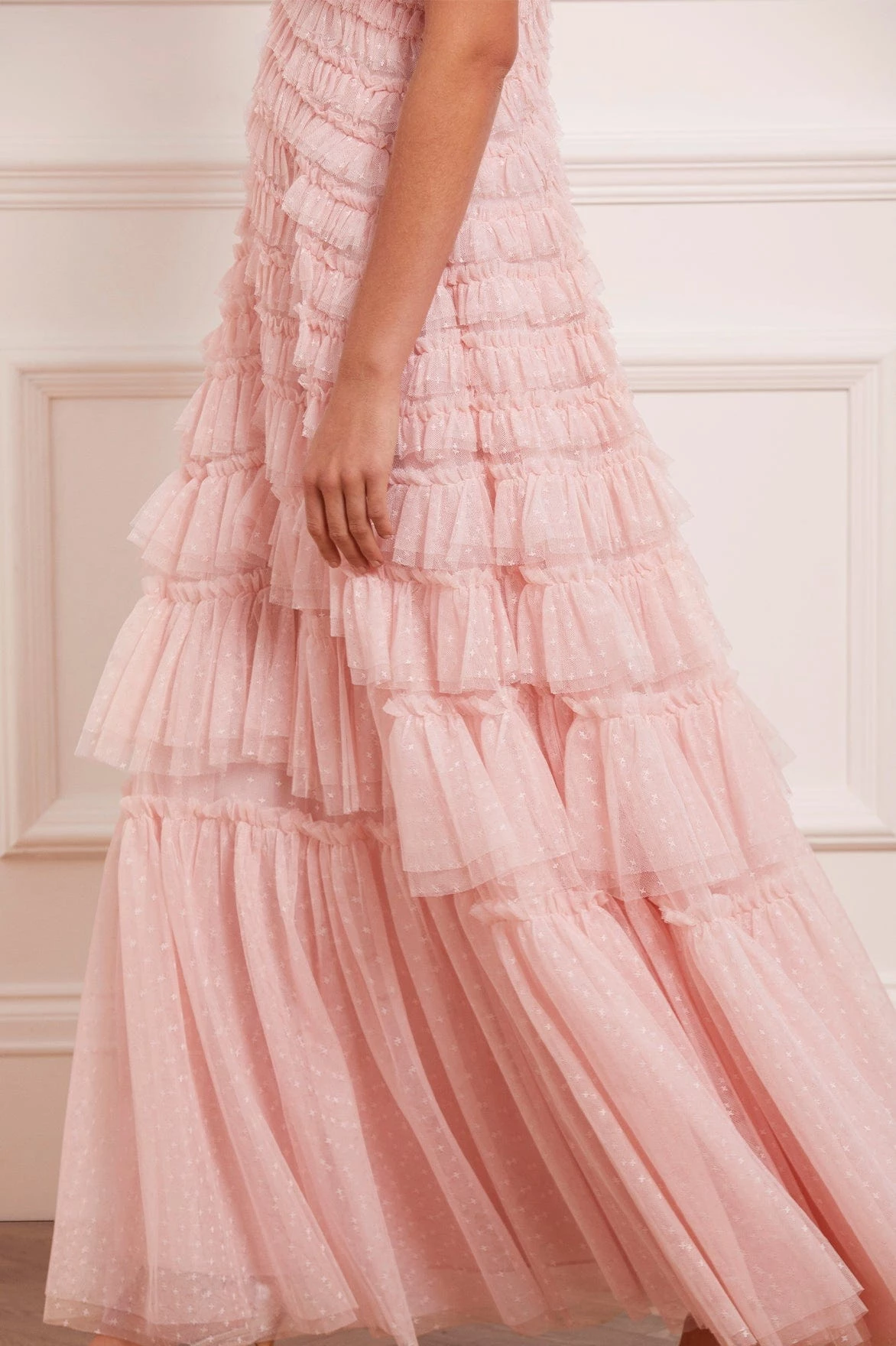 Needle & Thread Holding LTD Willow Ruffle V-Neck Gown All - Womenswear 7 Needle & Thread Holding LTD Willow Ruffle V-Neck Gown All - Womenswear