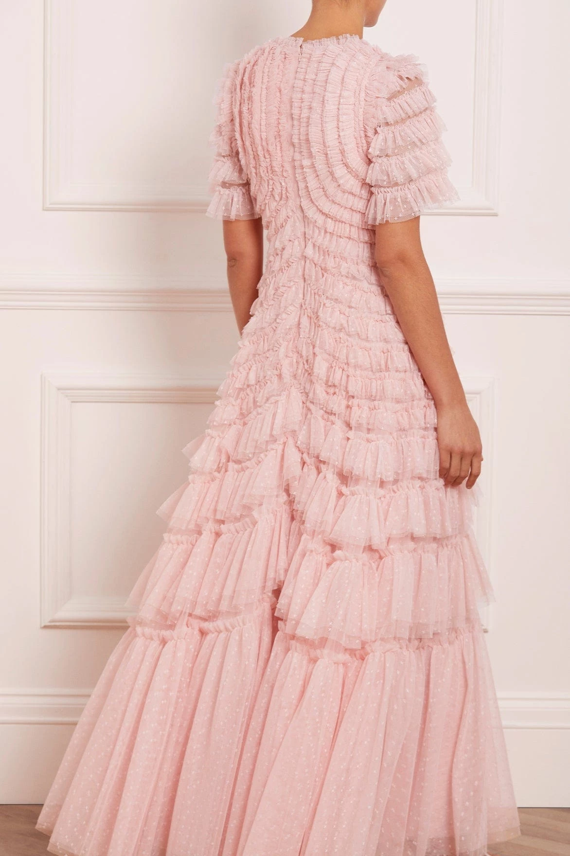 Needle & Thread Holding LTD Willow Ruffle V-Neck Gown All - Womenswear 8 Needle & Thread Holding LTD Willow Ruffle V-Neck Gown All - Womenswear