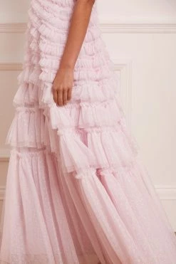 Needle & Thread Holding LTD All - Womenswear Willow Ruffle V-Neck Gown